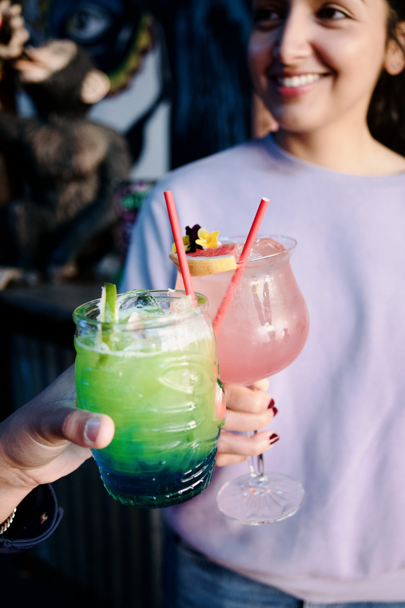cocktail drinks at jungle rumble